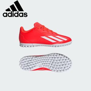 【全品P10倍】アディダス adidas ジュニア サッカートレーニングシューズ キッズ エックス クレイジーファスト CLUB TF IF0708｜zyuen1