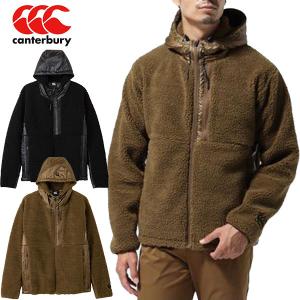 【全品P10倍】カンタベリー canterbury メンズ ラグビー ウェア ボアフリースジャケット 保温 BOA FLEECE JACKET RP41550｜zyuen1