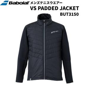【全品P3倍+3%OFFクーポン】バボラ BabolaT テニスウェア メンズ VS パデッドジャケット BUT3150 BK00