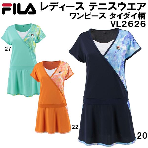 【全品P3倍+対象商品10％OFF】フィラ FILA レディース テニス ウェア ワンピース タイダ...