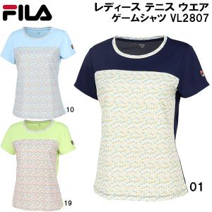 FILA フィラ レディース テニス ウェア グラフィック Tシャツ