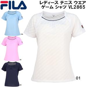 FILA（フィラ） レディース テニス ウェア ゲーム シャツ VL2932
