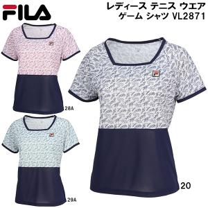 FILA（フィラ） レディース テニス ウェア ゲーム シャツ VL2933