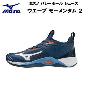ミズノ MIZUNO メンズ レディース バレーボール シューズ ウエーブ モーメンタム 2 V1GA2112 12
