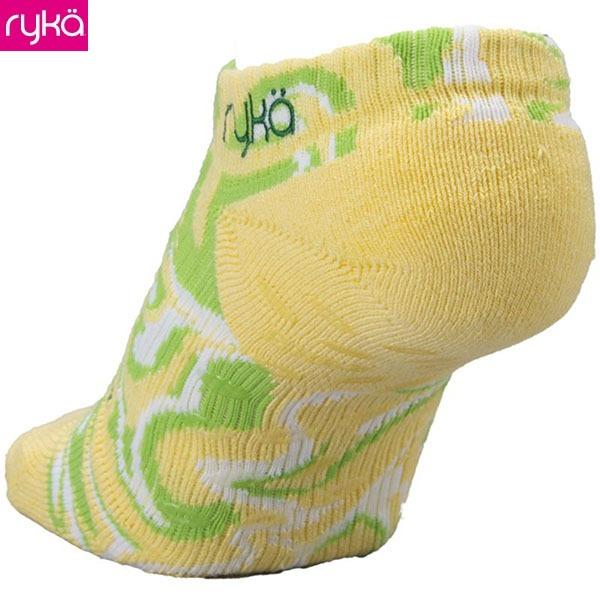 ライカ ryka　フィットネス　足袋型 ソックス 靴下 すべり止め付き 6cm丈 RSOX6 YMB
