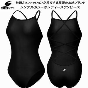 SENTI センティレディース水着 練習用 ワンピース WSM-20948 OR