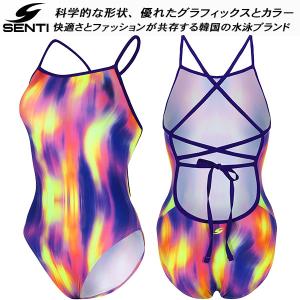 SENTI センティレディース水着 練習用 ワンピース WSM-20948 OR