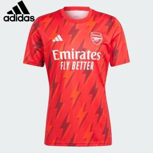 【全品P3倍+対象商品10％OFF】アディダス adidas メンズ サッカーウエアー 23/24 アーセナル プレマッチ ジャージー DLQ30 HZ2193｜zyuen