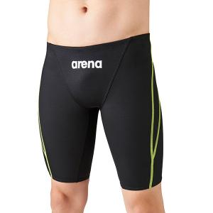 【全品P3倍+対象商品10％OFF】アリーナ ARENA ジュニア 競泳水着 国際水泳連盟承認 スパッツ アクアエクストリーム ボーイズ/男の子 ARN-1022MJ BKYL｜zyuen