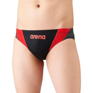 【全品P3倍+対象商品10％OFF】アリーナ ARENA メンズ 競泳水着 FINA承認 Vパン/ビキニ アクアエクストリーム ARN-1027M BKRD｜zyuen