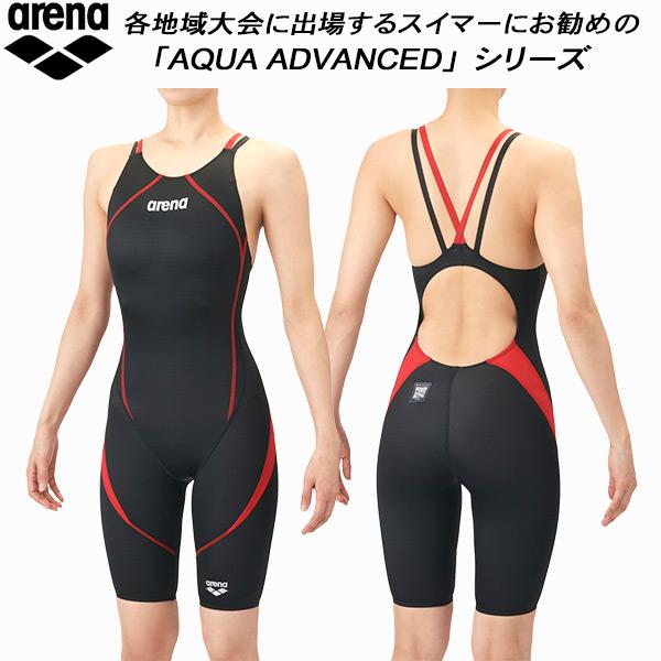 アリーナ arena ジュニア 女子 競泳水着 WA承認 ハーフスパッツ AQUA XTREME ア...