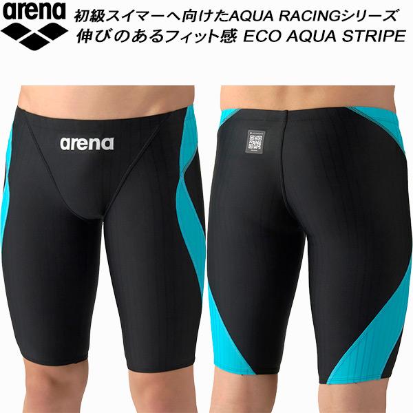 アリーナ arena メンズ 競泳水着 WA承認 ハーフスパッツ 大きめサイズ ECO AQUA S...