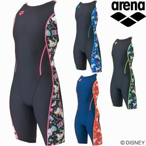 アリーナ ARENA レディース 競泳水着 練習用 タフハーフスパッツ DIS-1305W