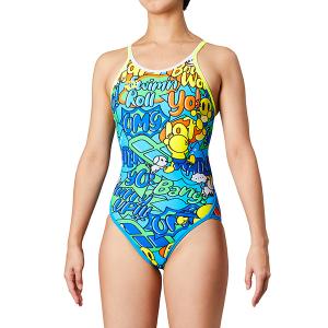 アリーナ ARENA レディース 競泳水着 練習用 FSA-0628W-YLBU
