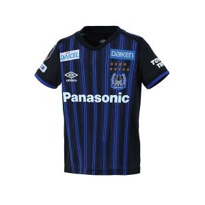 アンブロ UMBRO サッカー ジュニア ガンバ大阪 2020 ホーム ユニフォーム 1ST レプリカ S/S シャツ UDS6016HJ BKBU