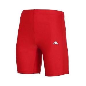 【全品P3倍+対象商品10％OFF】カッパ kappa ジュニア サッカー フットサル JR アンダー インナー スパッツ パンツ KF4A2UB30 RED｜zyuen