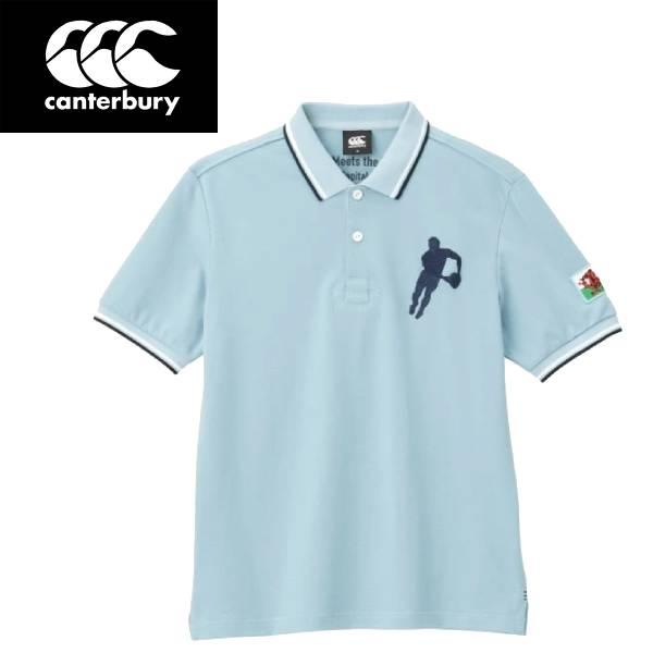 カンタベリー Canterbury メンズ ラグビーウエアー S/S RUGGER POLO RA3...