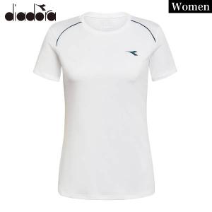 ディアドラ diadora レディース テニス ウエアーSS ゲームシャツ W D102180259 20002