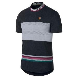 ナイキ メンズ テニスウェア コート チャレンジャー MB NT S/S トップ AJ8184 010