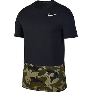 ナイキ メンズ トレーニング DRI-FIT ブリーズハイパードライ カモ S/Sトップ AQ1092 010