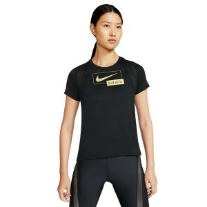ナイキ レディース ランニング Tシャツ アイコンクラッシュ ラン SS トップ CU3326 010