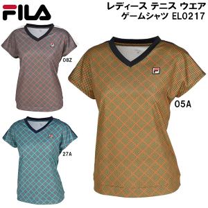 フィラ FILA レディース テニス ウエア ゲームシャツ EL0217