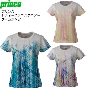 【全品P3倍+最大700円OFFクーポン】プリンス Prince レディース テニスウェア ゲームシャツ TML183T｜zyuen