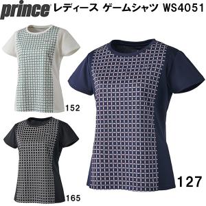 【全品P3倍+最大700円OFFクーポン】プリンス Prince レディース テニス ウェア ゲーム シャツ WS4051｜zyuen