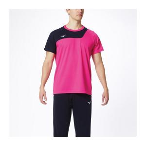 【全品P3倍+最大700円OFFクーポン】ミズノ MIZUNO トレーニング Tシャツ 32MA0120 65｜zyuen