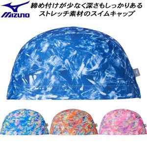 【全品P3倍+対象商品10％OFF】ミズノ MIZUNO スイムキャップ 2WAYトリコット N2JWB032｜zyuen