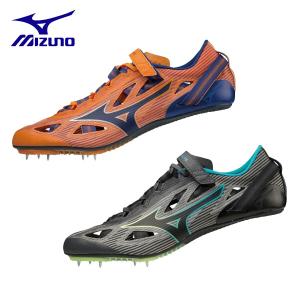 【全品P2倍+最大1500円OFFクーポン】ミズノ MIZUNO オールウェザートラック用 陸上 スパイク エックス レーザー エリート 2 U1GA2201｜zyuen