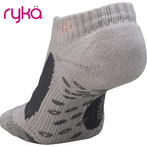 【全品ポイント5倍】ライカ ryka フィットネス 足袋型 ソックス 靴下 すべり止め付き 6cm丈 RSOX6 CLG｜zyuen