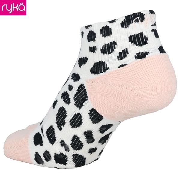 ライカ ryka　フィットネス　足袋型 ソックス 靴下 すべり止め付き 9cm丈 RSOX9 WPD