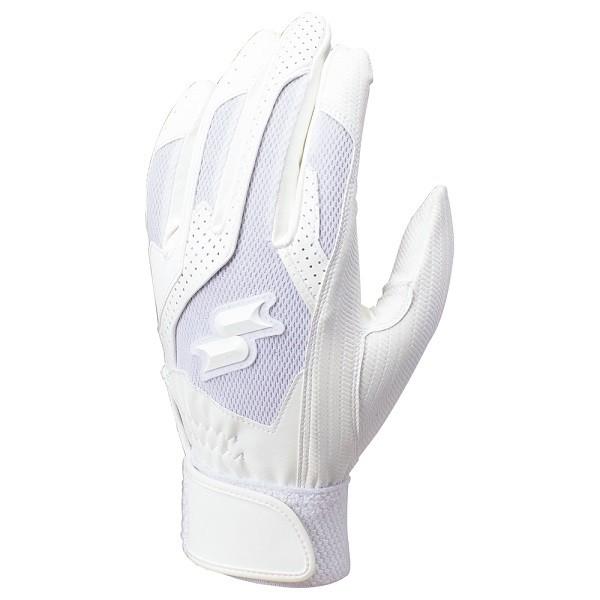 エスエスケイ SSK 野球 バッティンググローブ 高校野球対応 シングルバンド 両手 BG3004W...