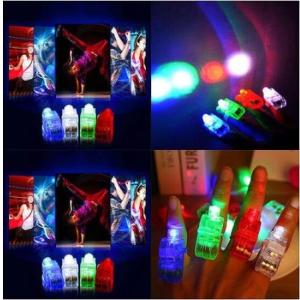 フィンガーライト 12個セット(光るおもちゃ・指輪)