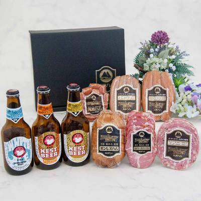 お歳暮 常陸野ネスト ビール ギフトセット るり 筑波ハム 木内酒造 地ビール ソーセージ 茨城県 特産品 酒 詰合せ 贈り物 感謝 お返し 内祝い