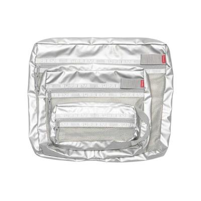 Supreme Organizer Pouch Set （Silver） 22fw ウエスト、ヒップバッグ - 最安値・価格比較
