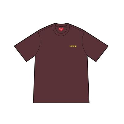 Supreme Washed Capital S/S Top （Brown） 22fw メンズ半袖Tシャツ、カットソー - 最安値・価格比較