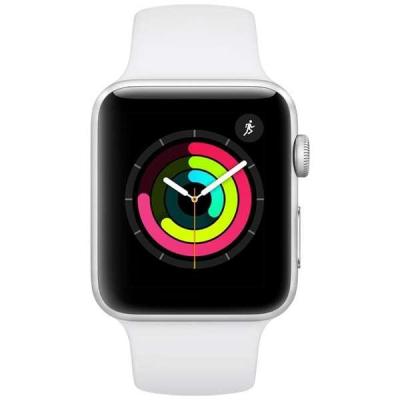 Apple Apple Watch Series 3 GPSモデル 42mm シルバーアルミニウム Apple Apple Watch Series 3 GPSモデル 42mm シルバーアルミニウム