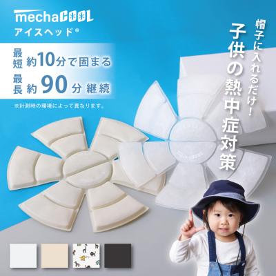 アイスヘッド(R) めちゃクール(R) 帽子用保冷剤 熱中症 暑さ 頭痛 対策グッズ 公式販売 冷やす 冷感 ひんやり ゴルフ 農作業 キャンプ 子供 スポーツ