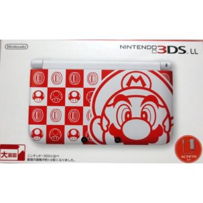 ニンテンドー3DS LL マリオホワイトの商品画像