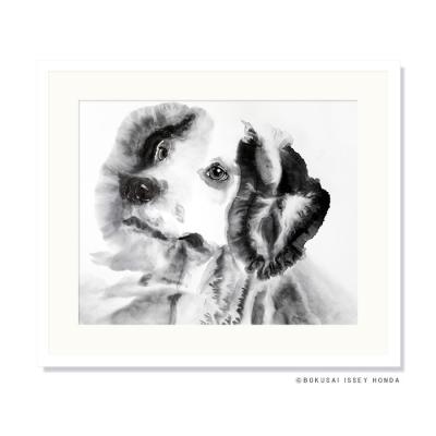 絵画 犬 いつまでも イヌ 85cm 72cm 墨絵 額絵 壁掛け おしゃれ 絵 和食店 和風 ホテル 内装 複製品 日本画犬の絵 の最安値 価格比較 送料無料検索 Yahoo ショッピング
