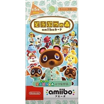 どうぶつの森amiiboカード 第5弾 (1BOX 25パック入り)【新品】
