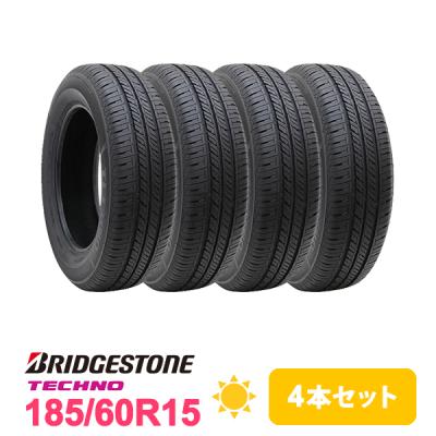 4本セット 185/60R15 タイヤ サマータイヤ BRIDGESTONE ブリヂストン TECHNO