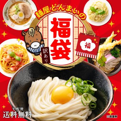 訳あり福袋セット 讃岐うどん 送料無料（北海道・沖縄・離島+1500円） ご当地 ギフト 産直 福袋 詰め合わせ 食品 フードロス お得 まとめ買い オトク SDGs WEB
