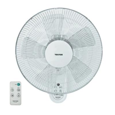 テクノス 壁掛け扇風機 リビング 大型40cm フルリモコン KI-W489R サーキュレーター