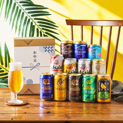 お中元 御中元 2026 ビール beer 飲み比べ ギフト セット 送料無料 Hセット 究極12種 ビールセット 350ml×12本『GFT』 クラフトビール入り