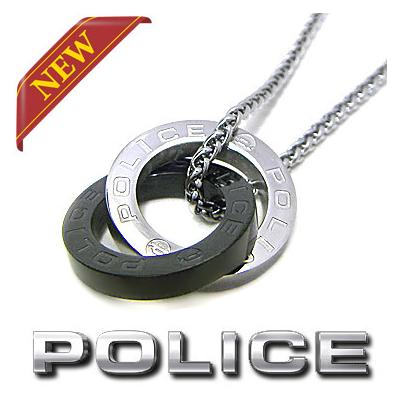 ポリス ネックレス メンズ POLICE ダブル リングネックレス OTEMANU GN2102519 ステンレスネックレス