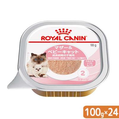 ロイヤルカナン　子猫　マザー＆ベビーキャット　離乳期〜４ヶ月齢　１００ｇ×２４個　＋　オリジナルおもちゃ