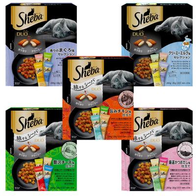 キャットフード　旅するシーバ　デュオ　５種セット　お一人様２点限り　お試し